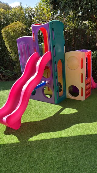 Parque Infantil Exterior con Tobogán