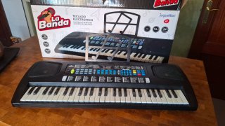Teclado Electrónico La Banda 54 Teclas