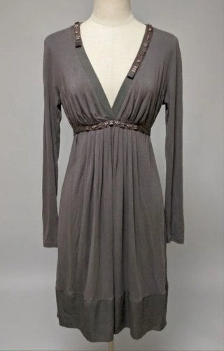 Abito lungo donna 'S Max Mara vintage, tg M, verde