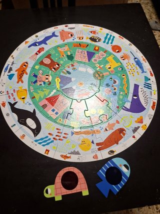 Puzzle XXL Goula Descubre Animales 25 Piezas
