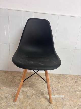 Silla de diseño estilo nórdico 4 nuevas en caja +1