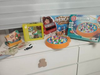 Lote de 4 Juegos de Mesa Infantiles