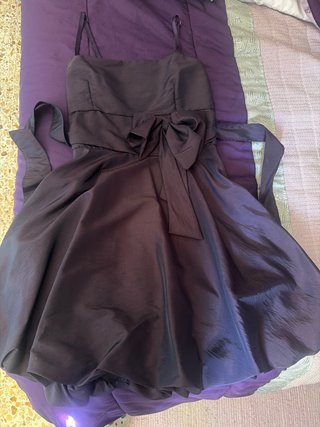 Vestido de fiesta morado