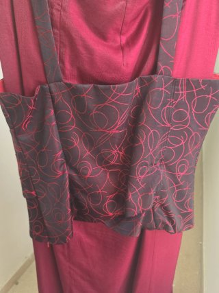 Conjunto de falda y corpiño para bodas y eventos