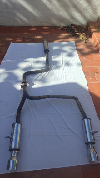 Tubo de escape para Seat Ibiza 6F HOMOLOGADO