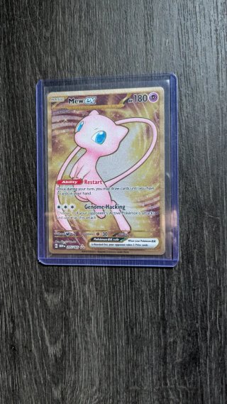 Carta Pokémon Mew ex Metal