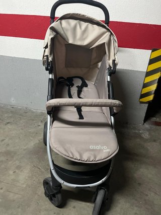 Carro de paseo Asalvo Baby Beige