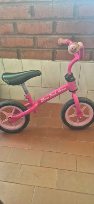 Bicicleta sin pedales Chicco Pink Arrow