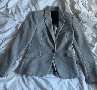 Chaqueta Zara Gris Talla M