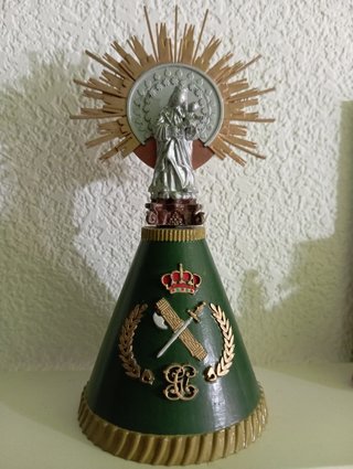 Figura Virgen del Pilar Guardia Civil
