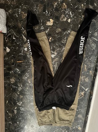 Pantalones Joma Negro y Verde Oliva
