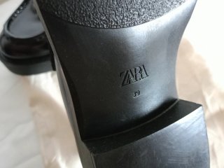 Mocasines Zara Negros Talla 39