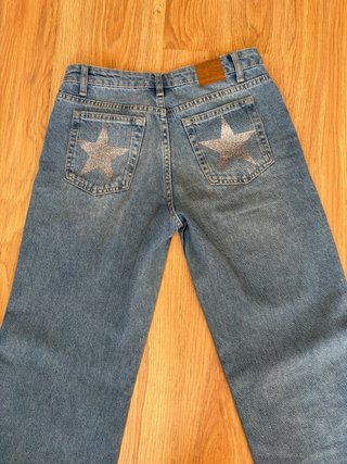 Pantalón vaquero Brownie con estrellas