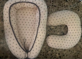 Cojín de lactancia y nido para bebé