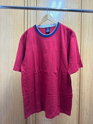Camiseta Tommy Hilfiger Roja Talla XL