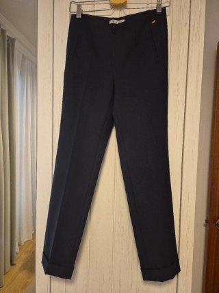 Pantalón de vestir azul marino/negro
