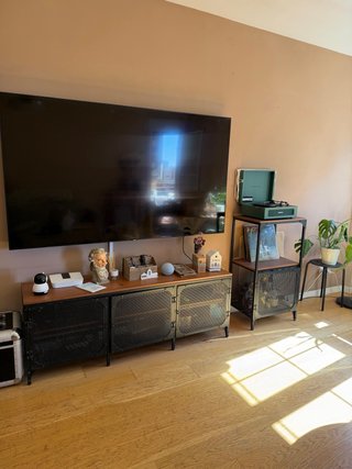 Mueble TV Estilo Industrial + mueble auxiliar