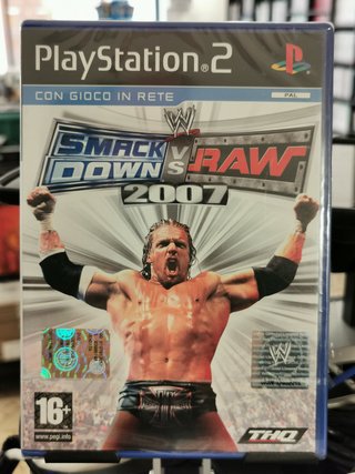 WWE SmackDown vs. Raw 2007 PS2 Nuovo