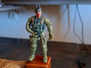 Figura de acción soldado