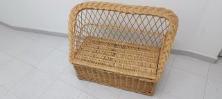 Baúl Sillón de Mimbre