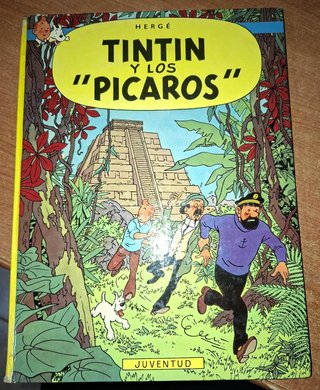 Tintín y los Pícaros 1ª edición 1976 Hergé