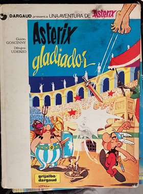 Libros Asterix en la India + Asterix Gladiador