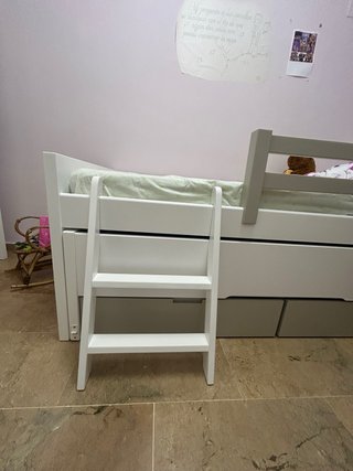 Barrera y Escalera para Cama Infantil