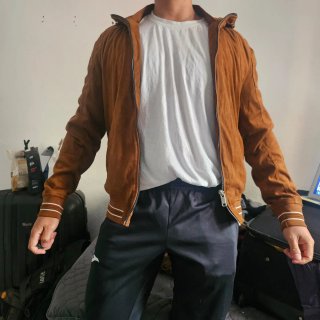 Cazadora Bomber Zara Marrón