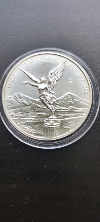 Moneda Onza Libertad México 1998 BU
