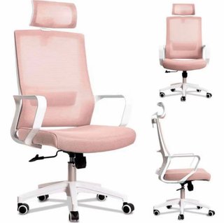 Silla de escritorio ergonómica con reposacabezas