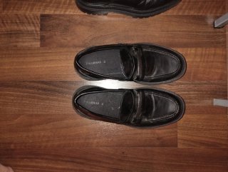 Mocasines Negros Pull&Bear Talla 39