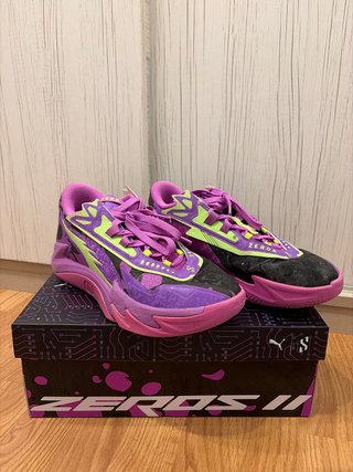 Puma Scoot Zeros morado y verde