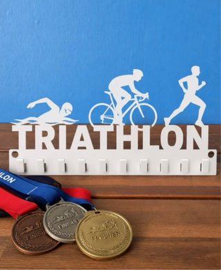 Colgador de Medallas de Triatlón