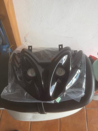 Bifaro delantero para moto y trasero
