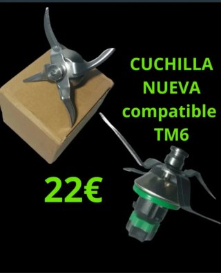 CUCHILLA NUEVA TM6 THERMOMIX COMPATIBLE