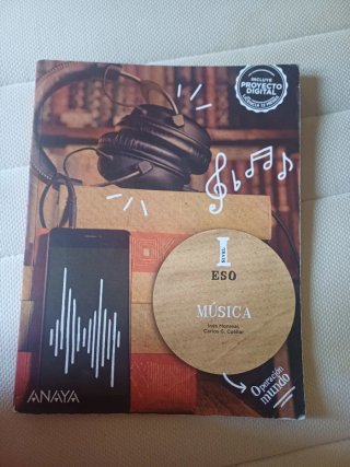 Libro de música de 1°de la eso