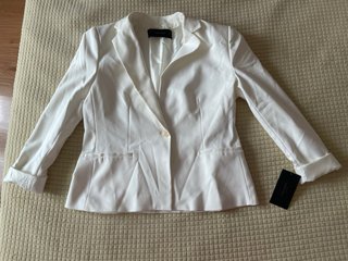Americana Blanca Zara