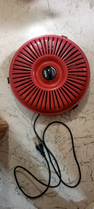 Brasero Eléctrico Solac Rojo