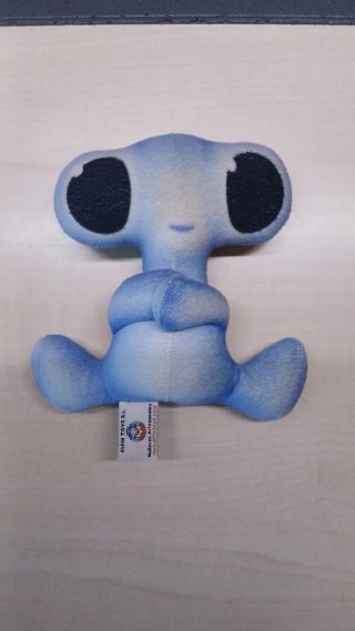 Peluche Fluvi Expo Zaragoza 2008 –Mascota Vintage