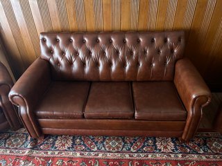Sofá Cama Antiguo Marrón