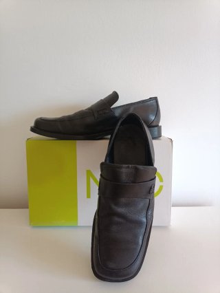 Mocasines de Piel Zara hombre, talla 42