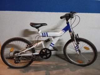 Bicicleta Infantil con Suspensión. Ruedas de 20