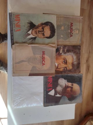 Revistas antiguas musica