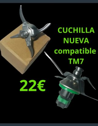 CUCHILLA NUEVA TM7 THERMOMIX COMPATIBLE