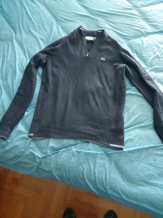 Jersey Lacoste Azul Talla L 5