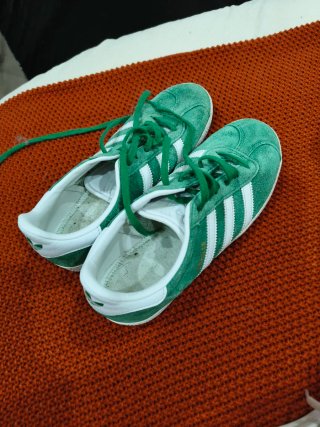 Bambas adidas Verdes y Blancas