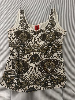 Top Pedro del Hierro Estampado
