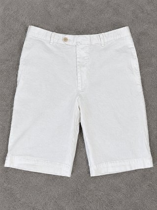 Bermudas Hackett London Blancas Talla 34