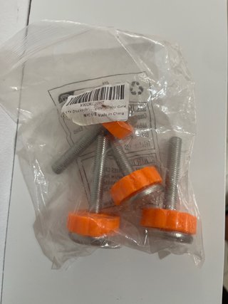 Set de 4 Pernos para Barrera de Seguridad