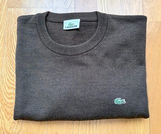 Jersey Lacoste Marrón Talla 6
